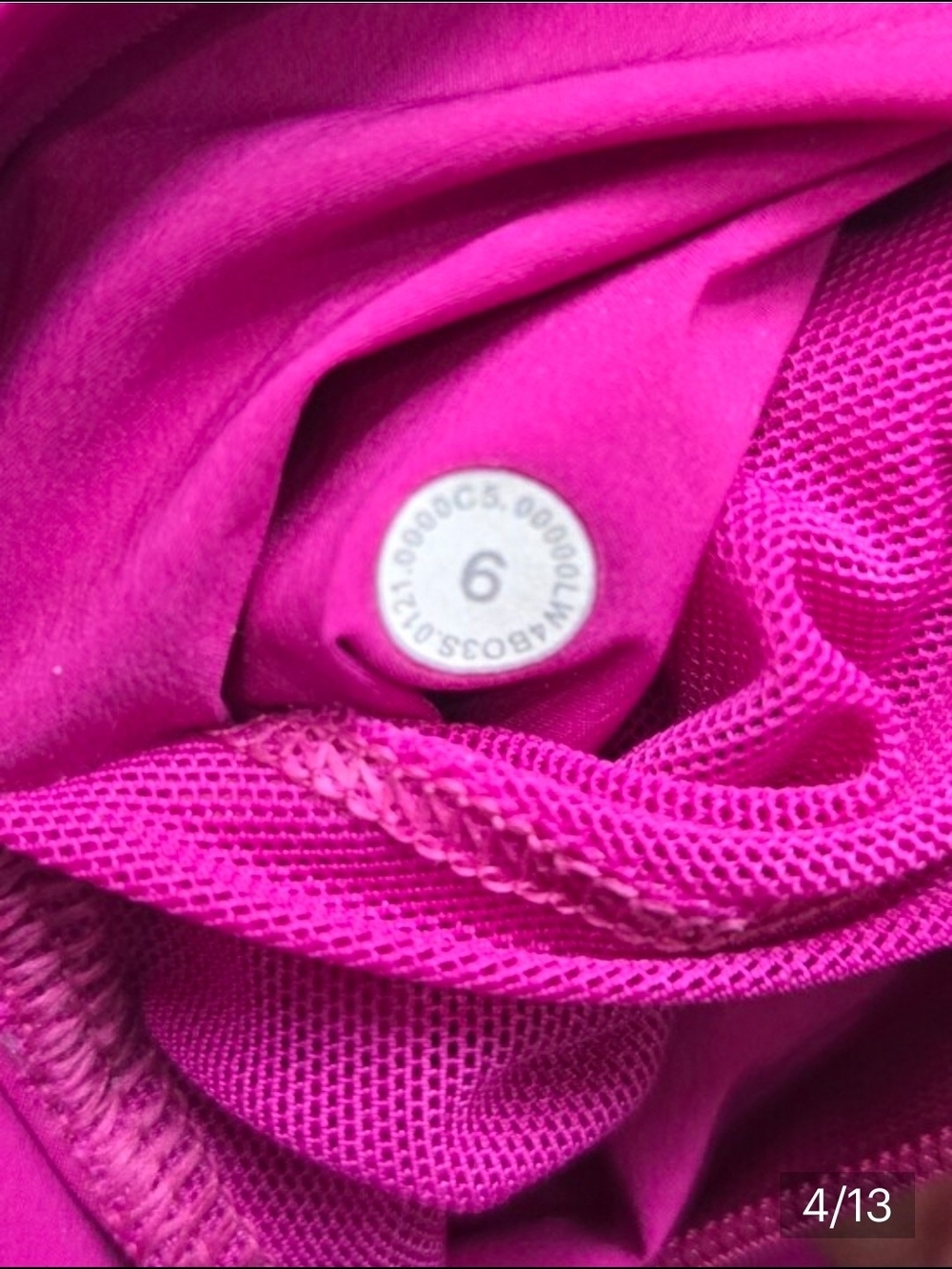 Lululemon Fast and Free Windbreaker Jacket Ripened Raspberry Pink Size 6 - Picture 3 of 14